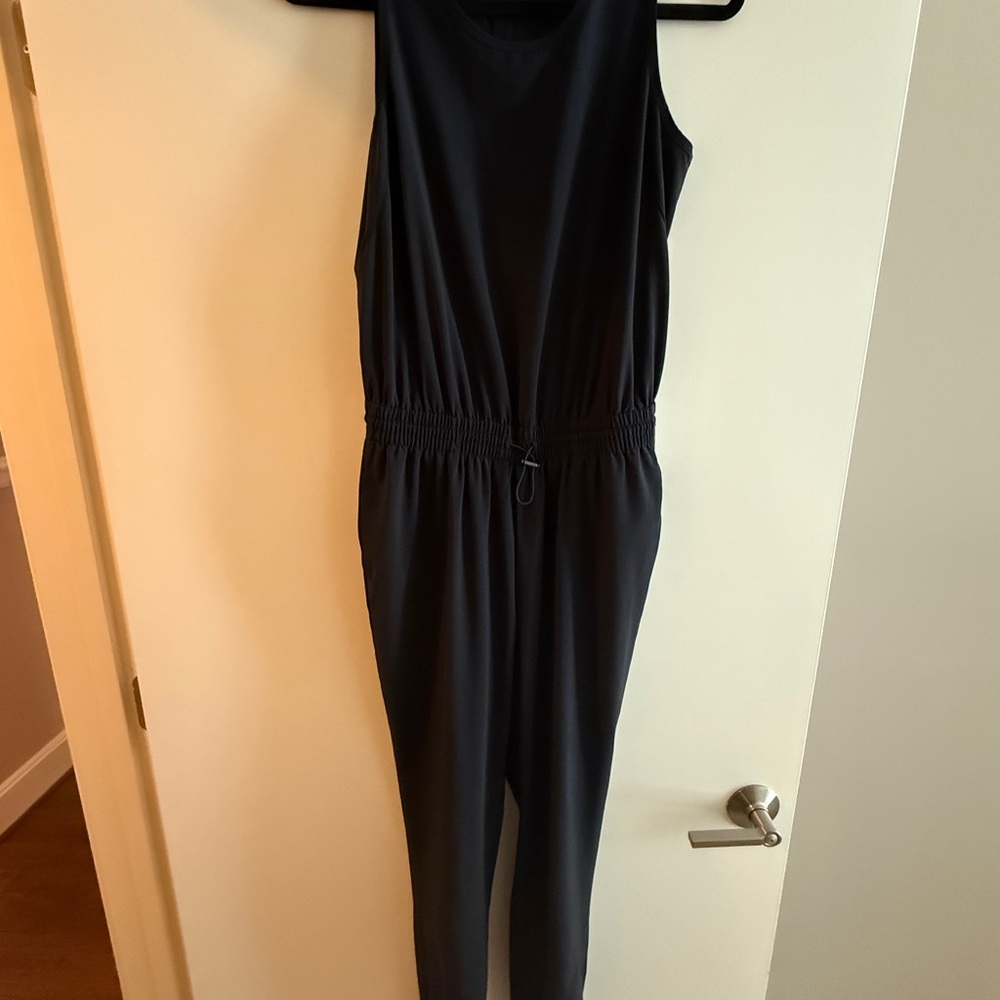 Athelta Brooklyn Jumpsuit Black: Size 2